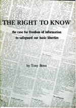 <span style='font-size: 14px;'>The Right to Know</span>